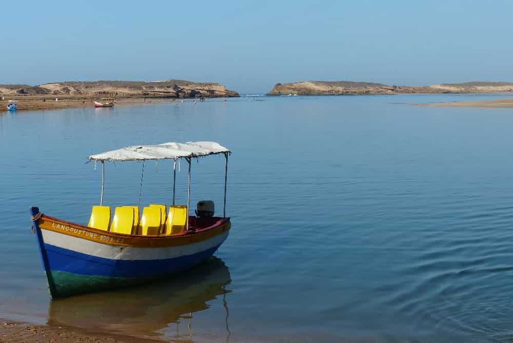 Petite embarcation destinée à promener les touristes sur la lagune