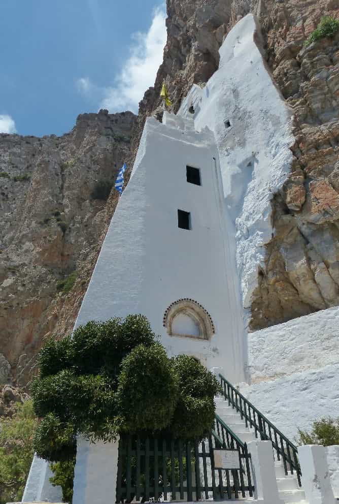 Le monastère de Panagia Chozoviotissa à Amorgos