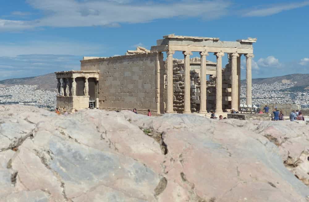 L’Acropole à Athènes (vue d’ensemble)