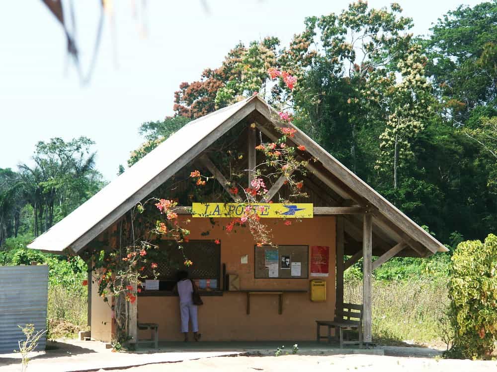 Le bureau de poste d'Awala Yalimapo