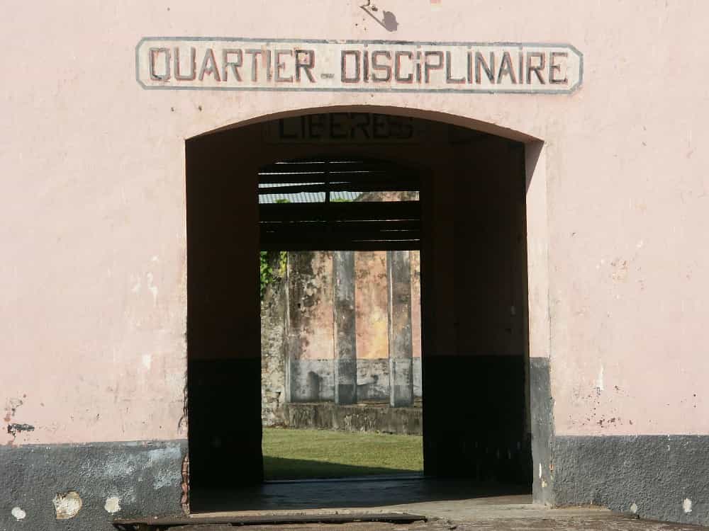 Guyane - Camp de la Transportation - Le quartier disciplinaire