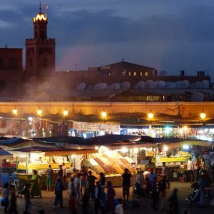 Marrakech - Place Jemma Ef Fna de nuit