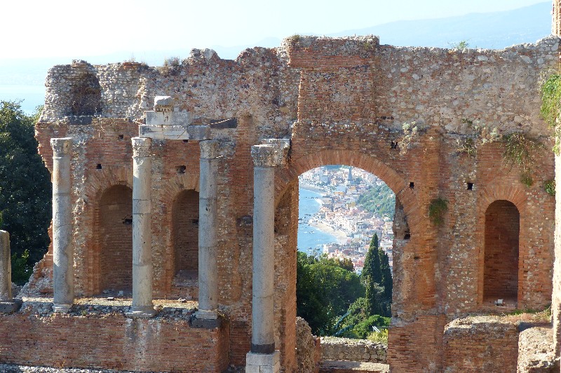 Le théâtre de Taormina