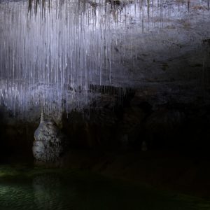 Grotte de Choranche dans le Vercors - stalactites fistuleuses