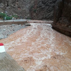 Inondations aux Gorges du Todgha